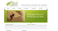 Desktop Screenshot of geco-walls.pl
