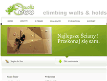 Tablet Screenshot of geco-walls.pl
